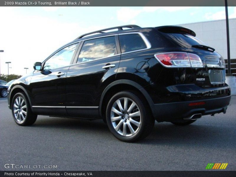 Brilliant Black / Black 2009 Mazda CX-9 Touring