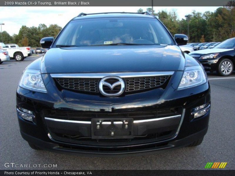 Brilliant Black / Black 2009 Mazda CX-9 Touring