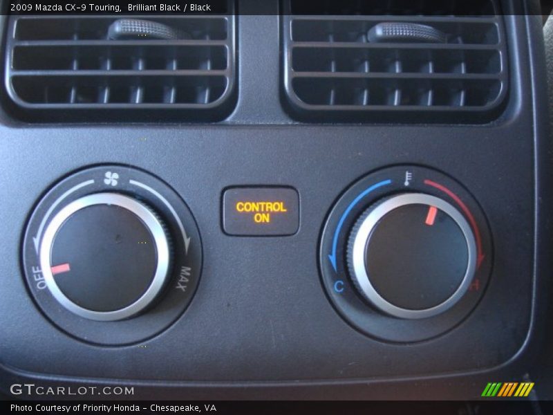 Brilliant Black / Black 2009 Mazda CX-9 Touring