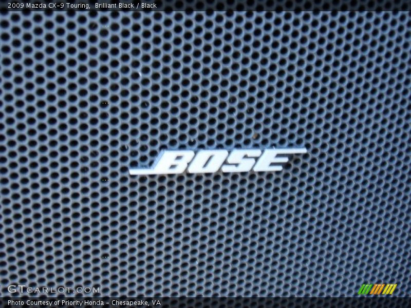Brilliant Black / Black 2009 Mazda CX-9 Touring
