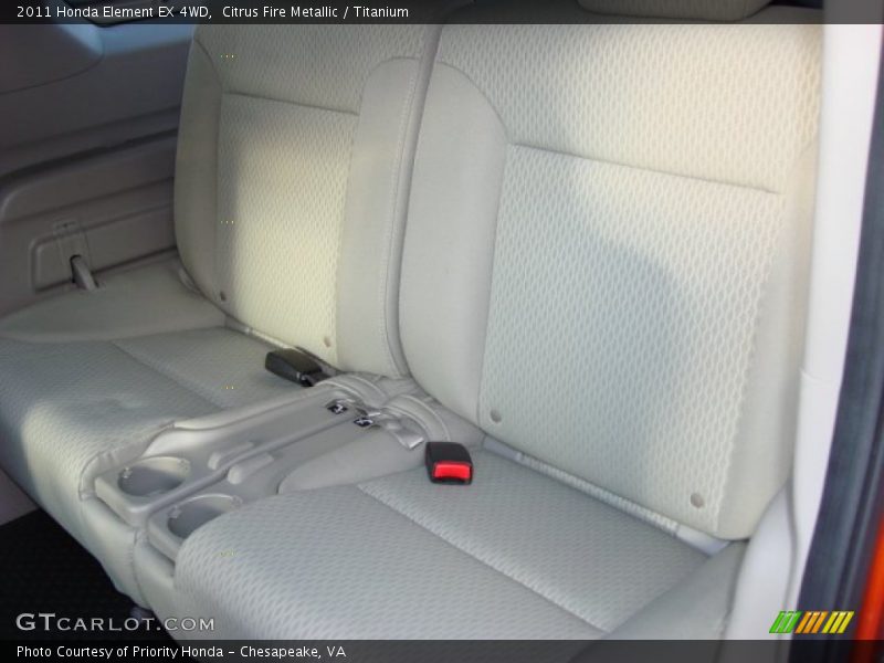 Citrus Fire Metallic / Titanium 2011 Honda Element EX 4WD