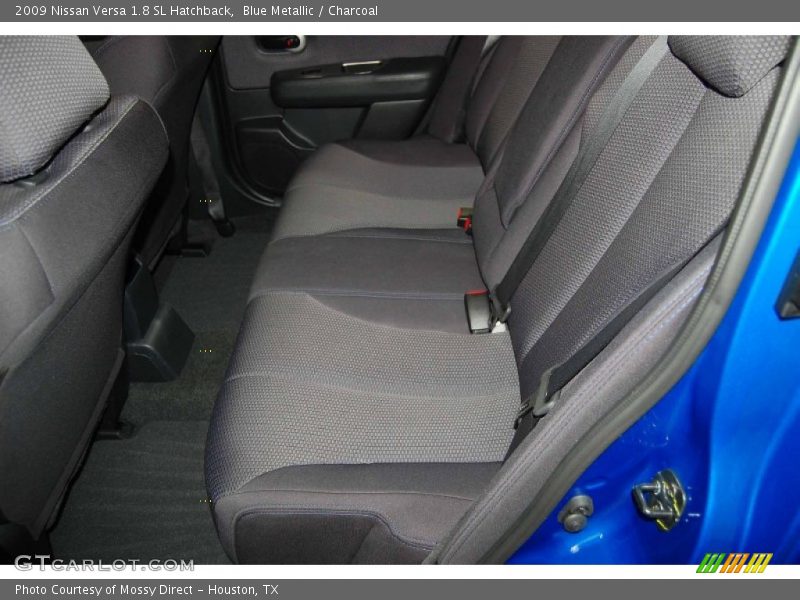 Blue Metallic / Charcoal 2009 Nissan Versa 1.8 SL Hatchback
