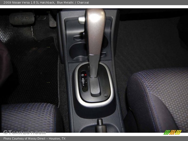 Blue Metallic / Charcoal 2009 Nissan Versa 1.8 SL Hatchback
