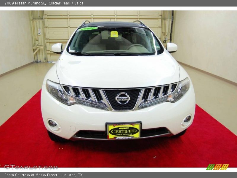 Glacier Pearl / Beige 2009 Nissan Murano SL