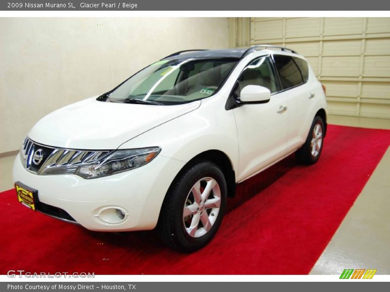Glacier Pearl / Beige 2009 Nissan Murano SL