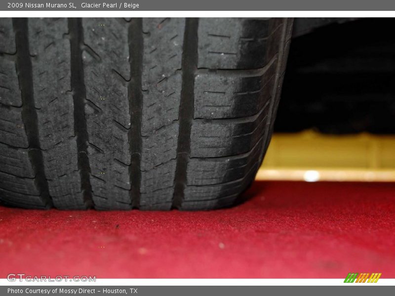 Glacier Pearl / Beige 2009 Nissan Murano SL