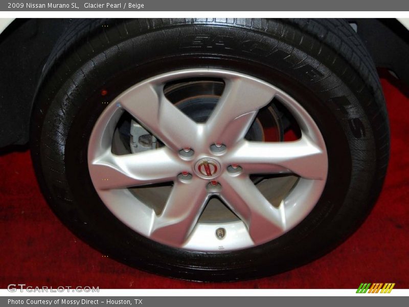 Glacier Pearl / Beige 2009 Nissan Murano SL