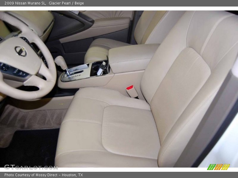 Glacier Pearl / Beige 2009 Nissan Murano SL