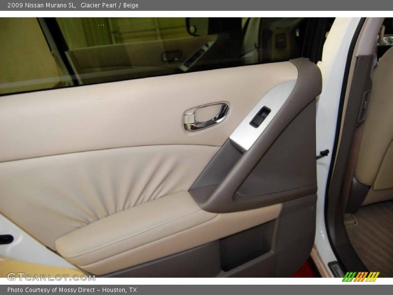 Glacier Pearl / Beige 2009 Nissan Murano SL