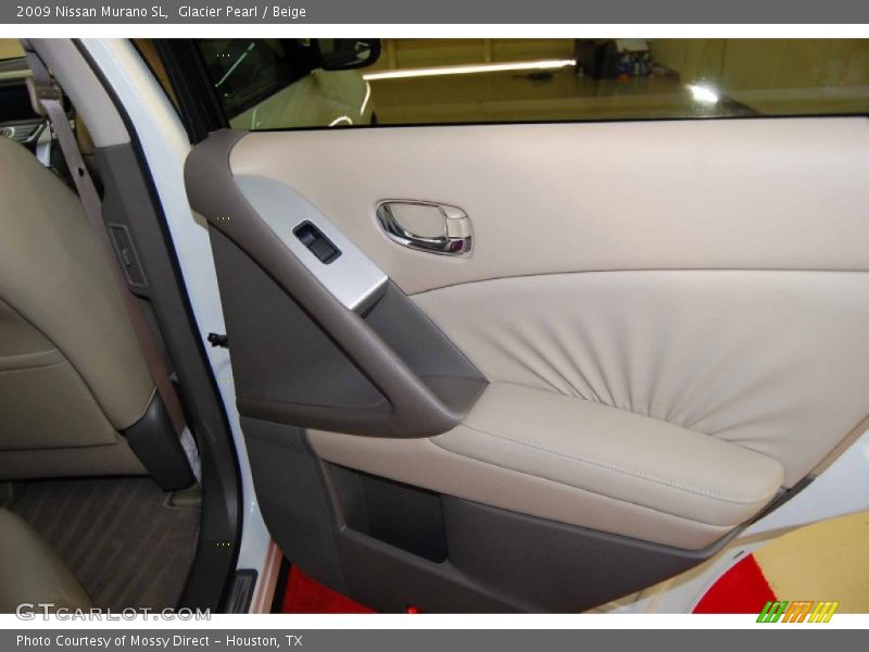 Glacier Pearl / Beige 2009 Nissan Murano SL