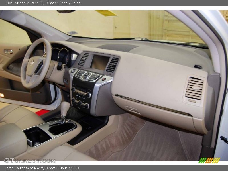 Glacier Pearl / Beige 2009 Nissan Murano SL