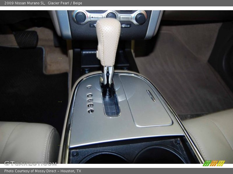 Glacier Pearl / Beige 2009 Nissan Murano SL