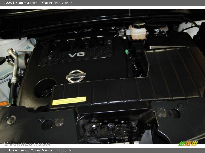 Glacier Pearl / Beige 2009 Nissan Murano SL