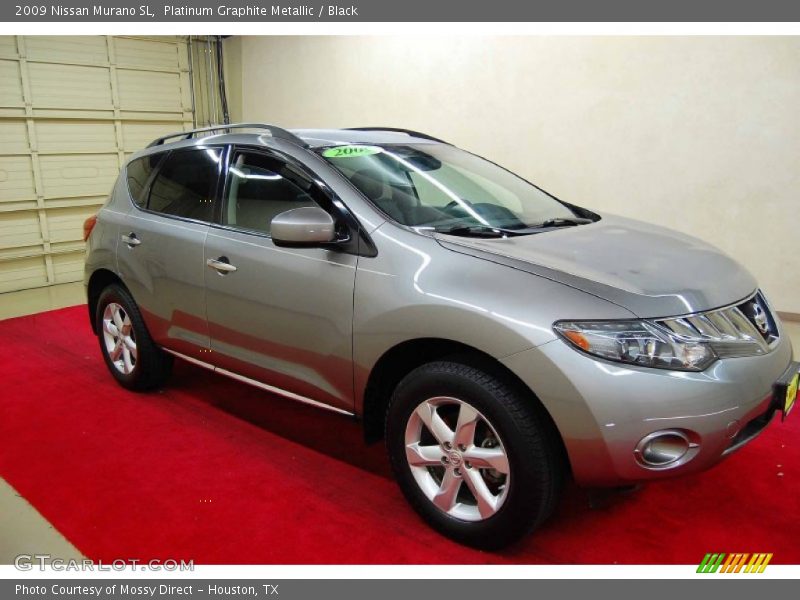 Platinum Graphite Metallic / Black 2009 Nissan Murano SL