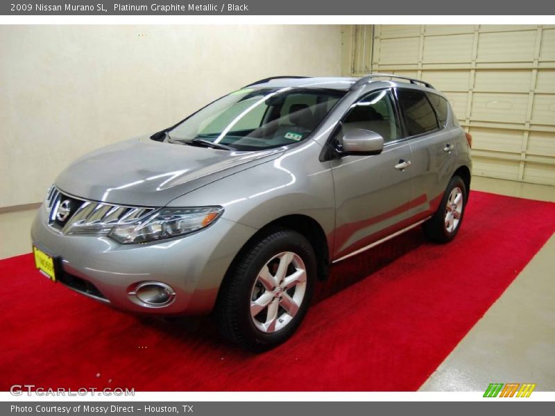 Platinum Graphite Metallic / Black 2009 Nissan Murano SL