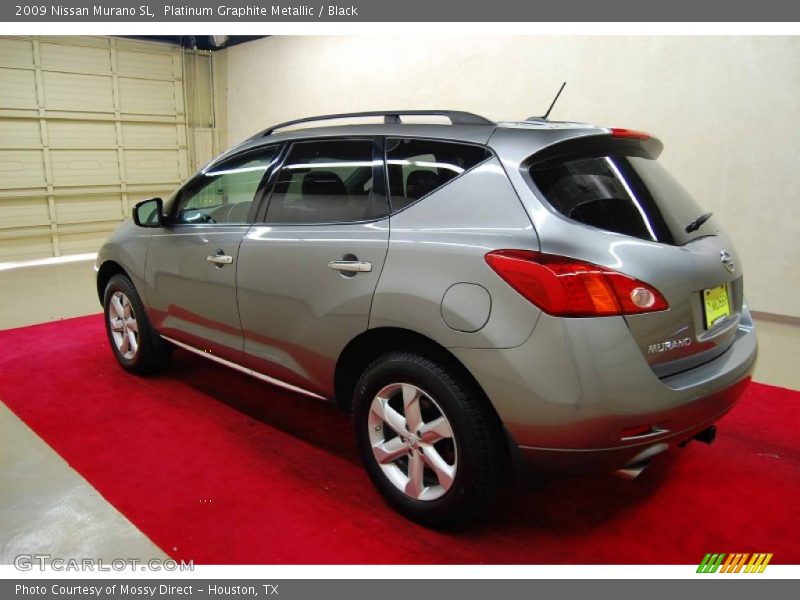 Platinum Graphite Metallic / Black 2009 Nissan Murano SL