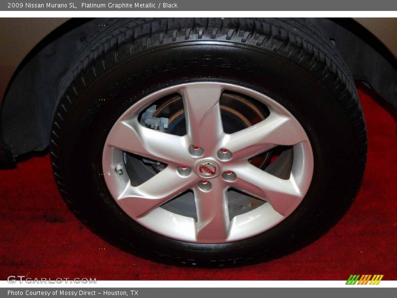 Platinum Graphite Metallic / Black 2009 Nissan Murano SL