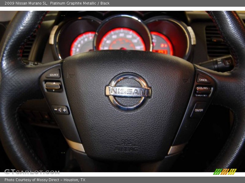 Platinum Graphite Metallic / Black 2009 Nissan Murano SL