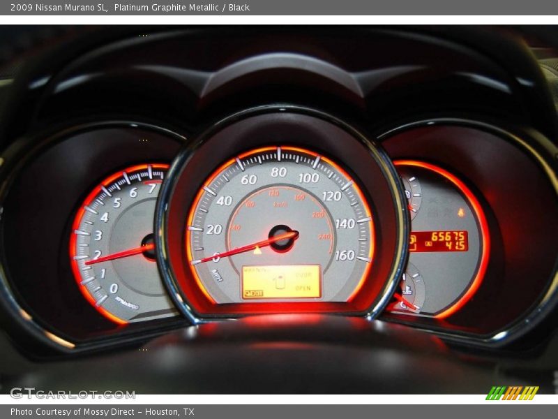 Platinum Graphite Metallic / Black 2009 Nissan Murano SL