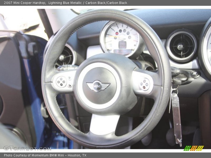 Lightning Blue Metallic / Carbon Black/Carbon Black 2007 Mini Cooper Hardtop
