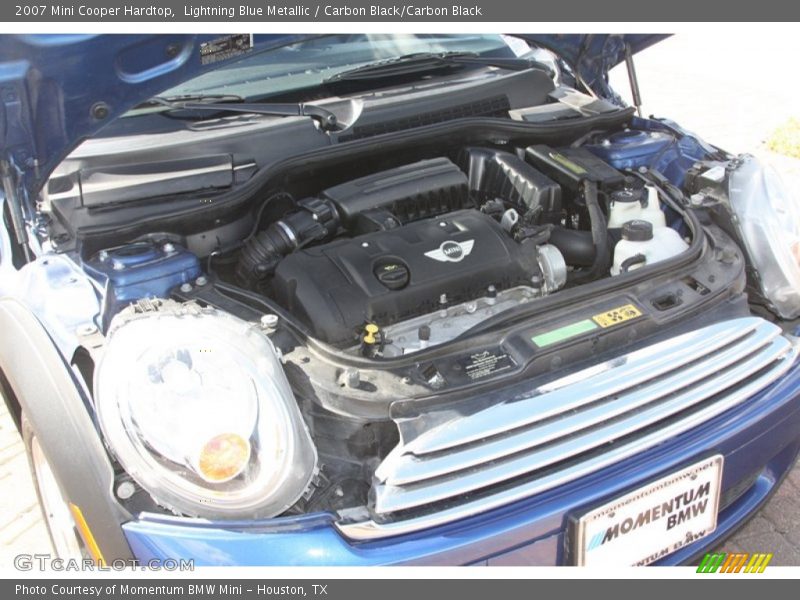Lightning Blue Metallic / Carbon Black/Carbon Black 2007 Mini Cooper Hardtop