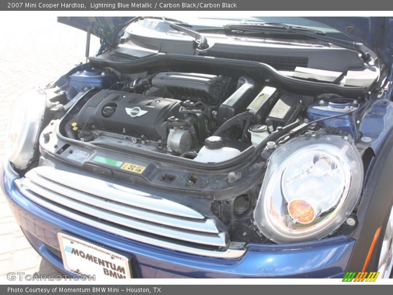 Lightning Blue Metallic / Carbon Black/Carbon Black 2007 Mini Cooper Hardtop