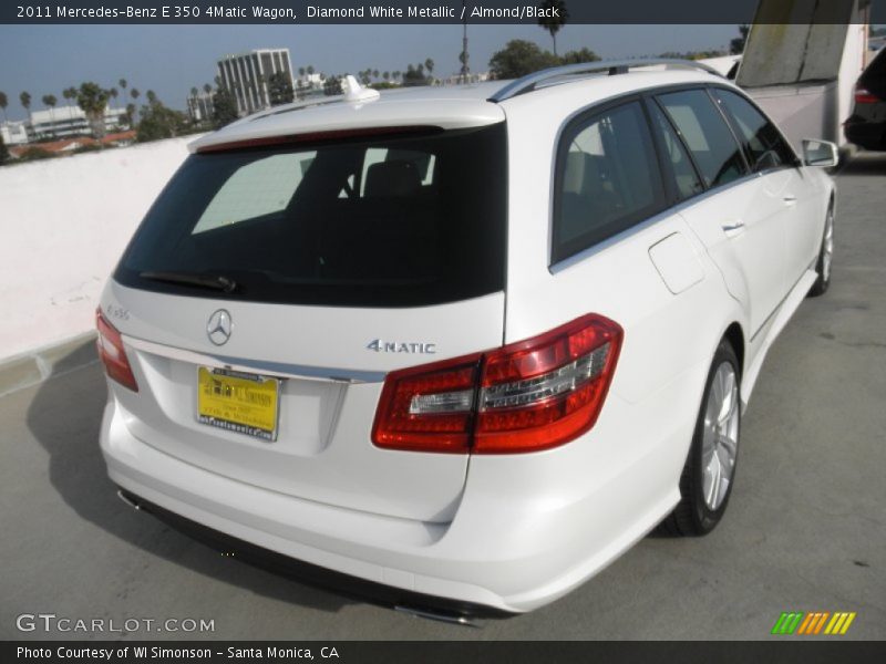 Diamond White Metallic / Almond/Black 2011 Mercedes-Benz E 350 4Matic Wagon