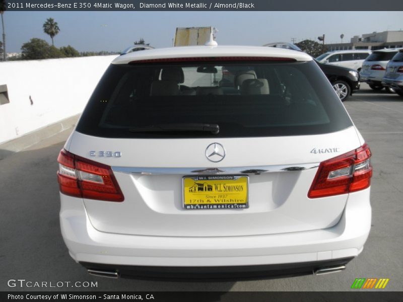 Diamond White Metallic / Almond/Black 2011 Mercedes-Benz E 350 4Matic Wagon