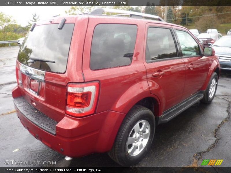  2012 Escape Limited 4WD Toreador Red Metallic