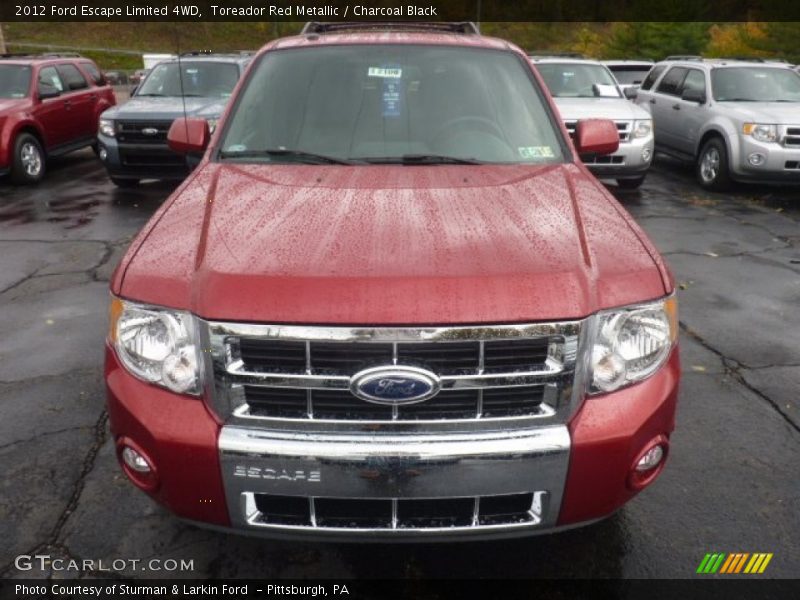  2012 Escape Limited 4WD Toreador Red Metallic