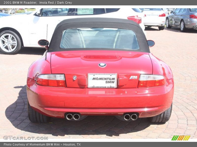 Imola Red / Dark Grey 2001 BMW M Roadster