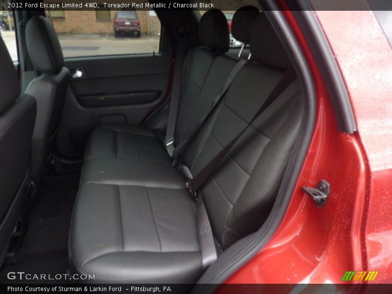  2012 Escape Limited 4WD Charcoal Black Interior