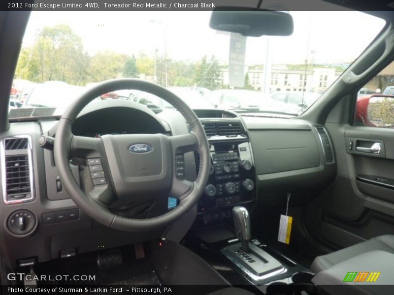 Dashboard of 2012 Escape Limited 4WD