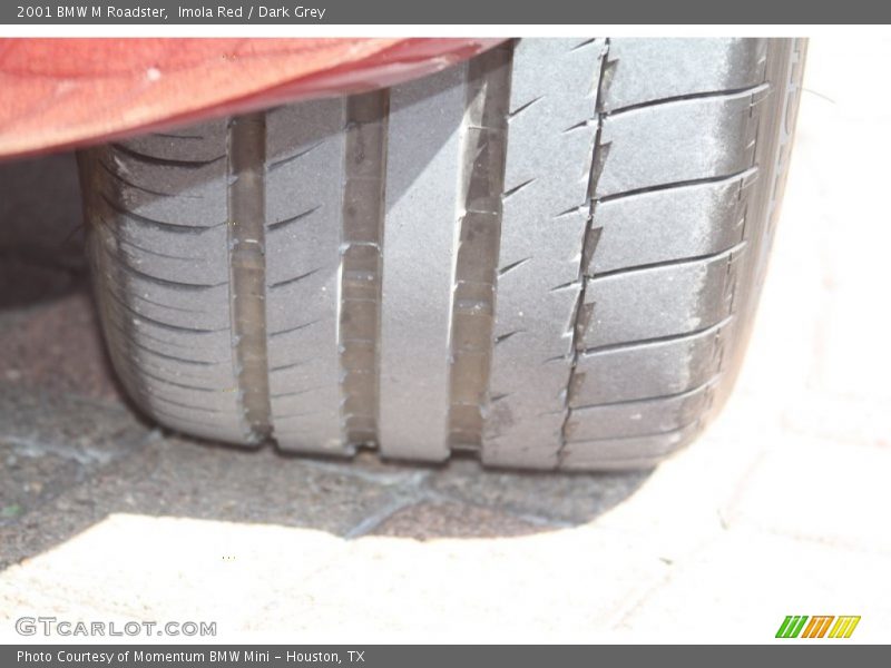 Imola Red / Dark Grey 2001 BMW M Roadster