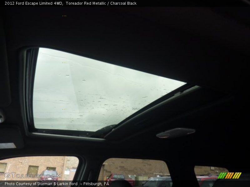 Toreador Red Metallic / Charcoal Black 2012 Ford Escape Limited 4WD
