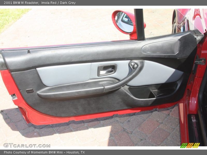 Imola Red / Dark Grey 2001 BMW M Roadster