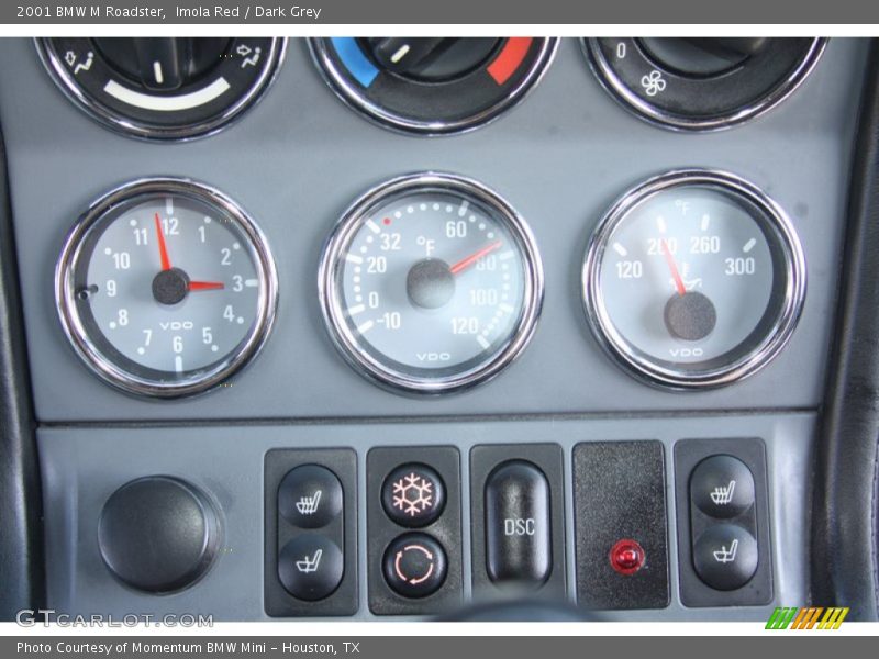  2001 M Roadster Roadster Gauges