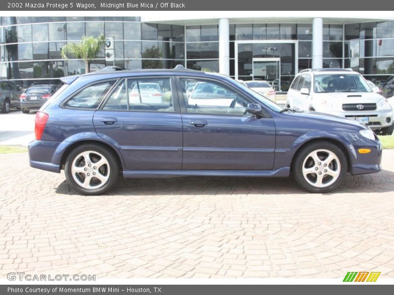 Midnight Blue Mica / Off Black 2002 Mazda Protege 5 Wagon