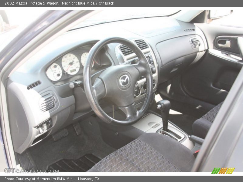 Midnight Blue Mica / Off Black 2002 Mazda Protege 5 Wagon