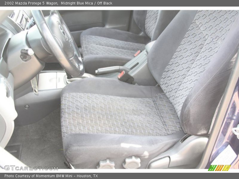 Midnight Blue Mica / Off Black 2002 Mazda Protege 5 Wagon