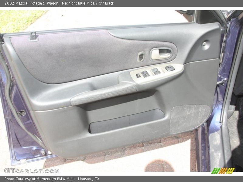 Midnight Blue Mica / Off Black 2002 Mazda Protege 5 Wagon