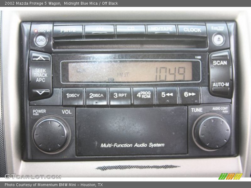 Midnight Blue Mica / Off Black 2002 Mazda Protege 5 Wagon