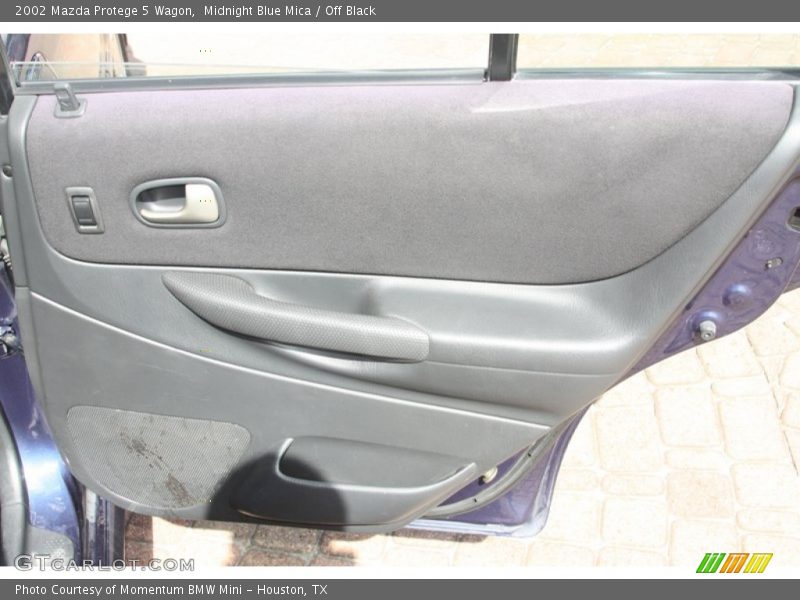 Midnight Blue Mica / Off Black 2002 Mazda Protege 5 Wagon