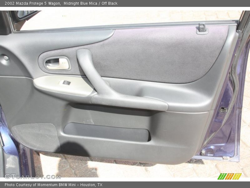 Midnight Blue Mica / Off Black 2002 Mazda Protege 5 Wagon