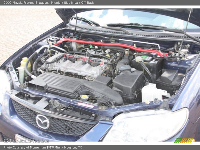 Midnight Blue Mica / Off Black 2002 Mazda Protege 5 Wagon