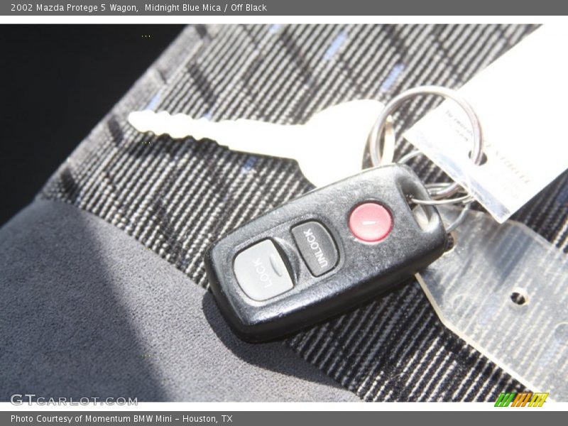 Midnight Blue Mica / Off Black 2002 Mazda Protege 5 Wagon