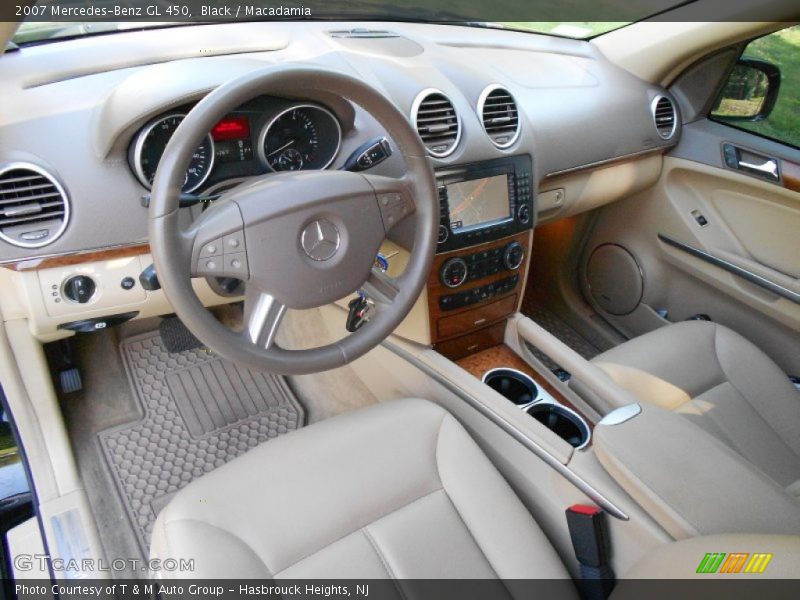 Black / Macadamia 2007 Mercedes-Benz GL 450