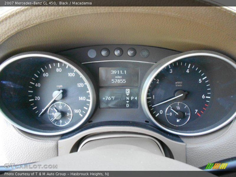 Black / Macadamia 2007 Mercedes-Benz GL 450