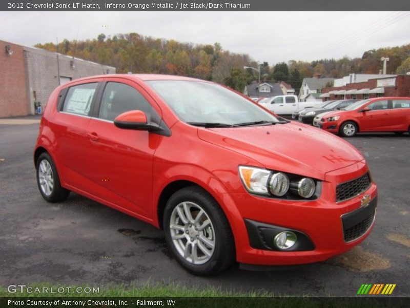 Front 3/4 View of 2012 Sonic LT Hatch
