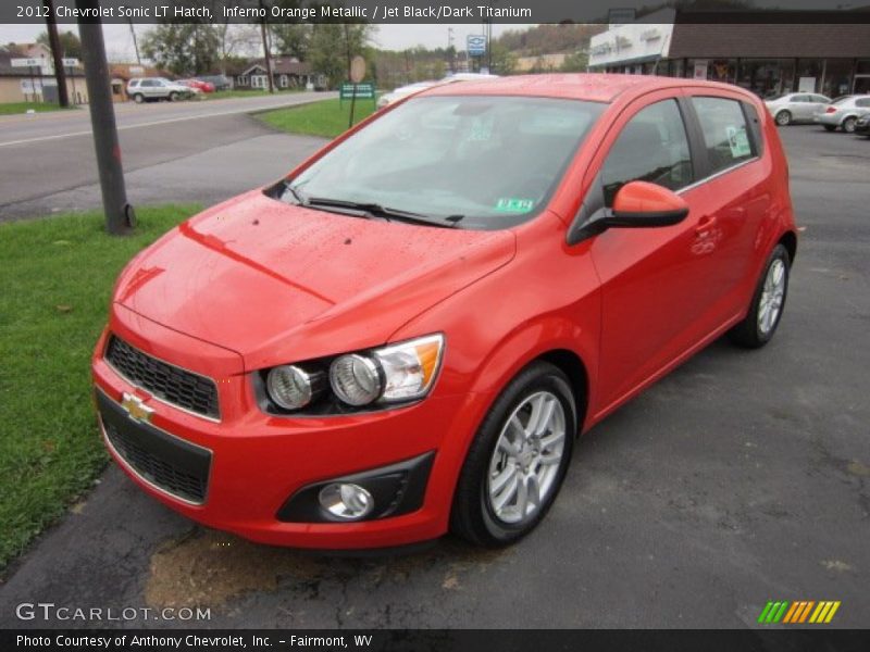 Front 3/4 View of 2012 Sonic LT Hatch